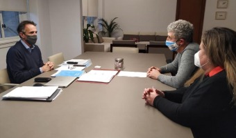 BARRERA SE REUNI CON EL MINISTRO DE OBRAS PBLICAS DE LA NACIN